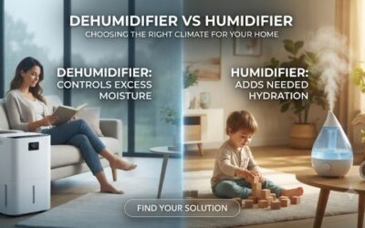 Dehumidifier vs humidifier: Choosing the right control