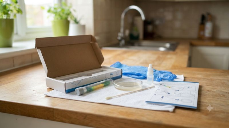 Diy home mold test kit