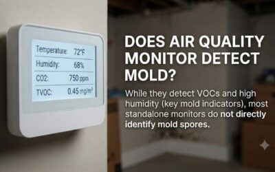 Does air quality monitor detect mold? Get the answers