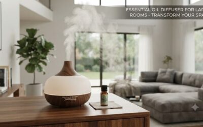 Essential oil diffuser for large rooms: Max Coverage
