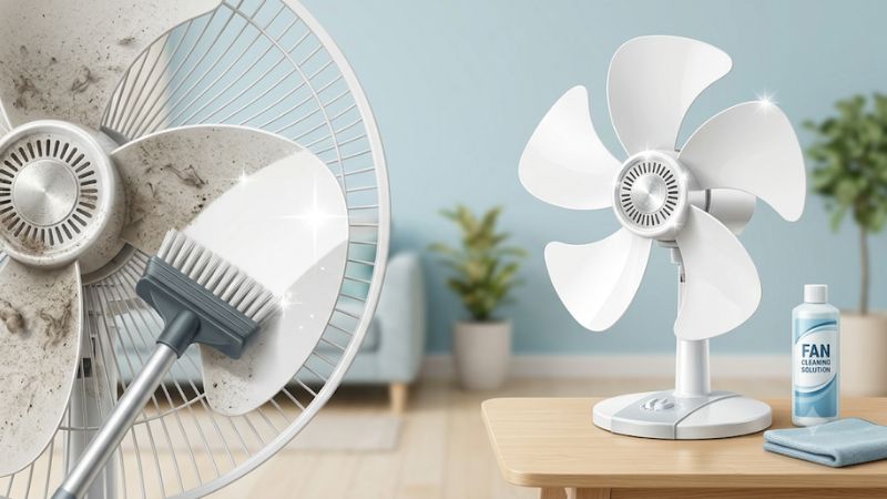 Fan cleaner
