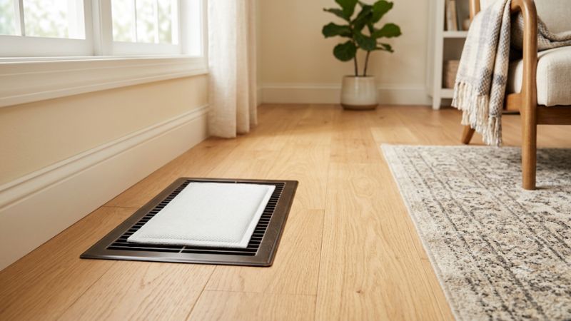 Floor vent filters