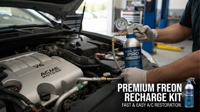 Freon Recharge Kit: DIY Guide to Fix Your AC System Freon Recharge Kit: DIY Guide to Fix Your AC System