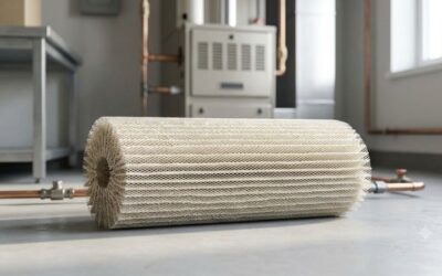 Furnace humidifier filter