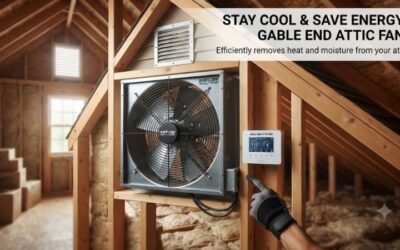 Gable end attic fan: Best cooling tips for your house