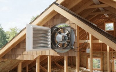 Gable mount attic fan units: Ultimate superb home cooling.