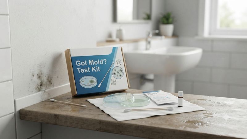 Got mold test kit
