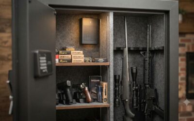 Gun safe with dehumidifier: ultimate secure protection!