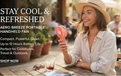 Handheld fan for travel: Stay cool during your summer