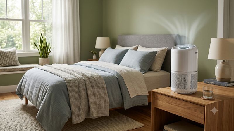 Hepa air purifier for bedroom