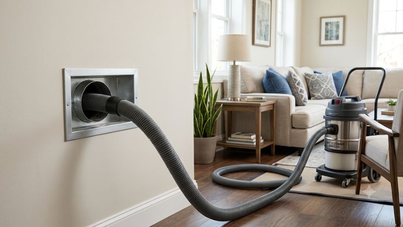 Home vent cleaning