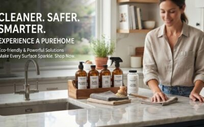 Household cleaning products for a sparkling clean home