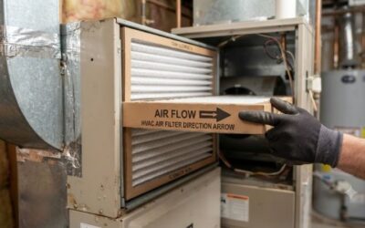 HVAC air filter direction arrow: Ensuring proper airflow