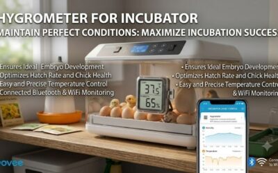 Hygrometer for incubator: Track moisture for hatching