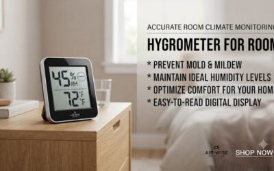 Hygrometer for room: Track your home moisture levels