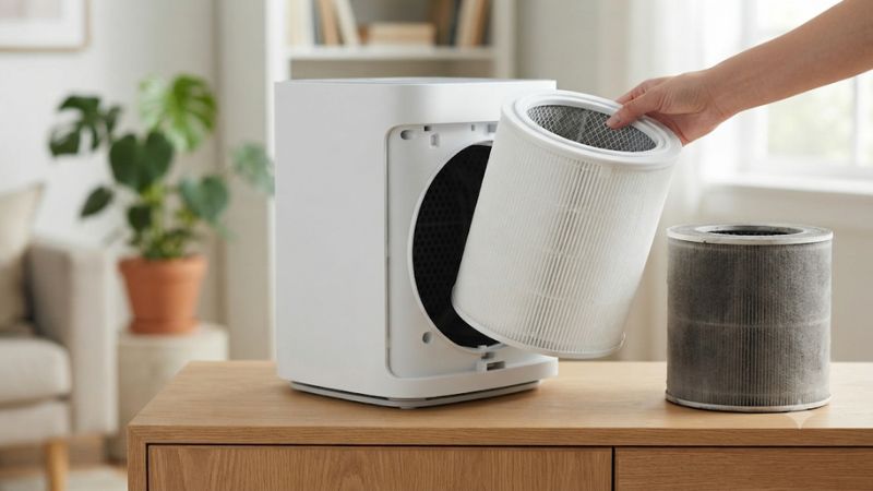 Idylis air purifier filter replacement