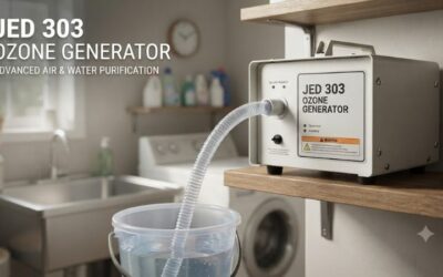 JED 303 ozone generator: Sanitize your cold plunge now
