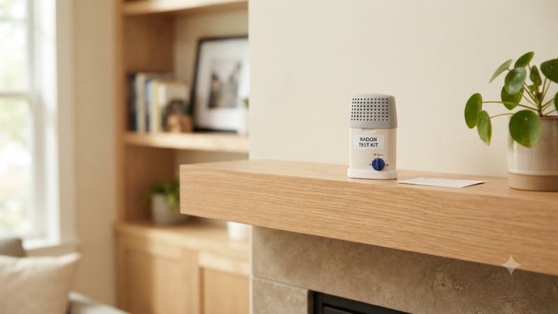 Kidde radon test kit