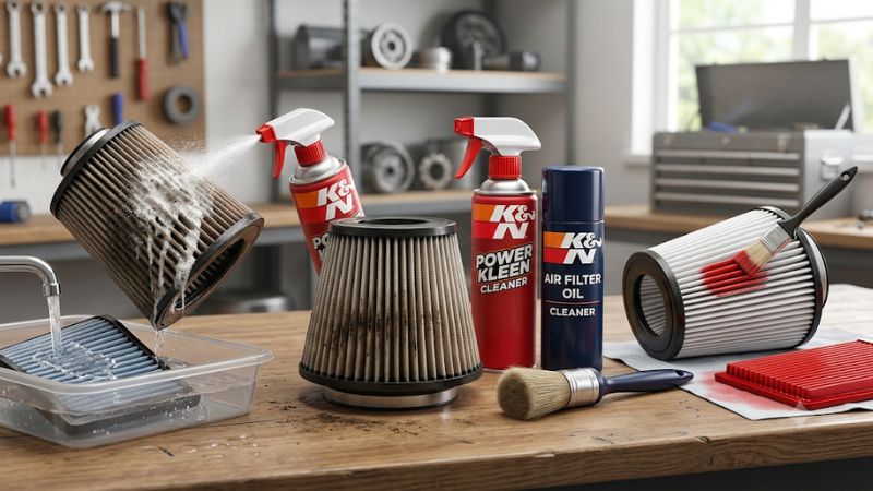 Kn filter cleaning kit