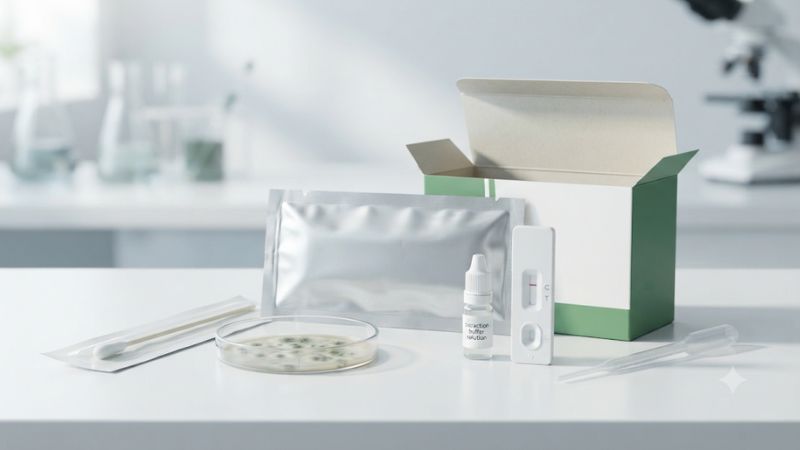 Mold self test kit