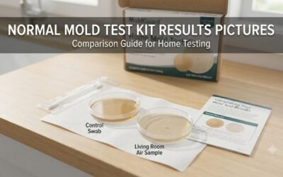 Normal mold test kit results: Visual guide and analysis