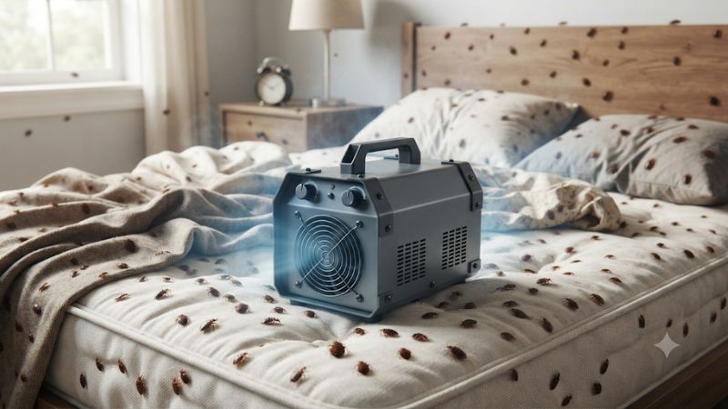 Ozone generator for bed bugs