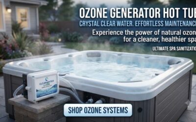 Ozone generator hot tub: How to maintain crystal water