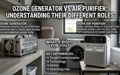 Ozone generator vs air purifier: Choosing the right one