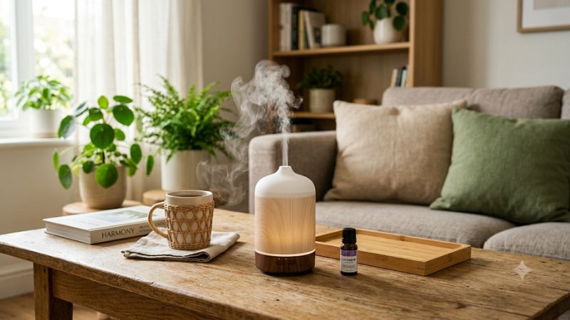 Portable essential oil diffuser