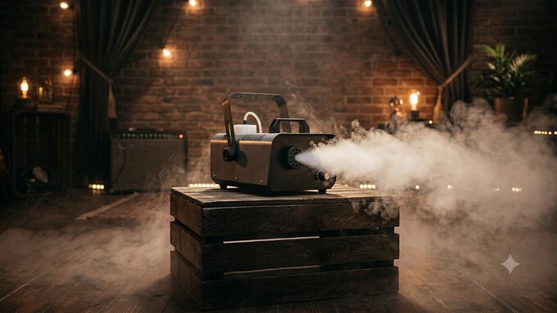 Portable fog machine
