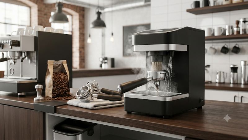 Portafilter cleaner