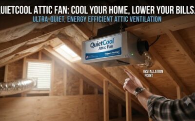 QuietCool attic fan: Efficient cooling for modern homes