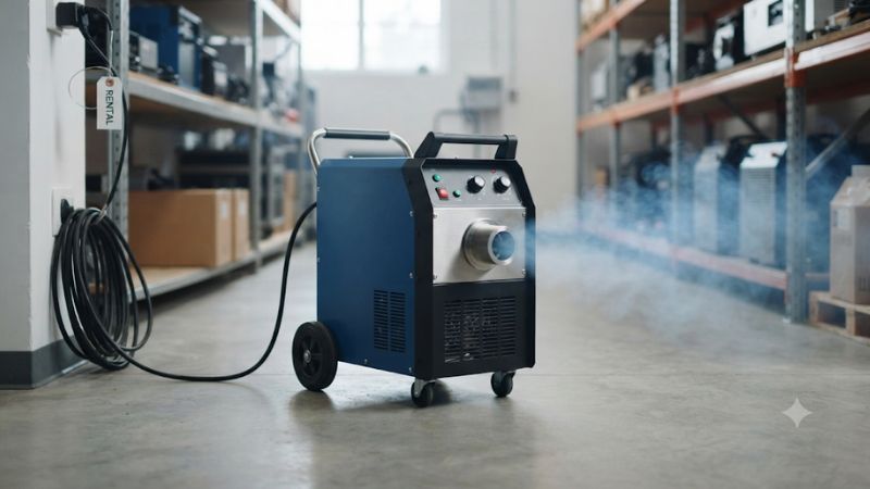 Rental ozone generator