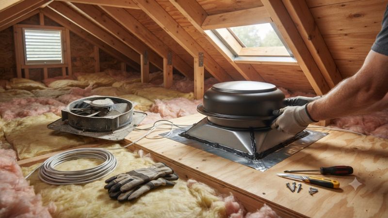 Replace Attic Fan