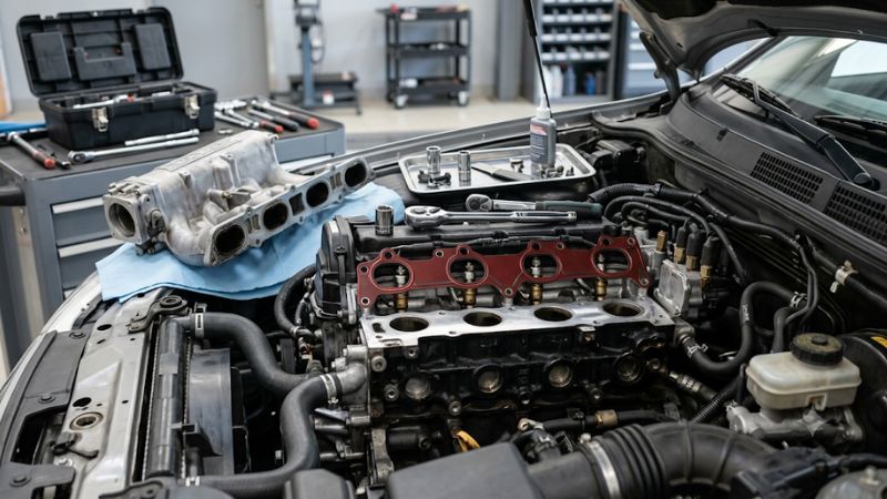 Replace intake manifold gasket