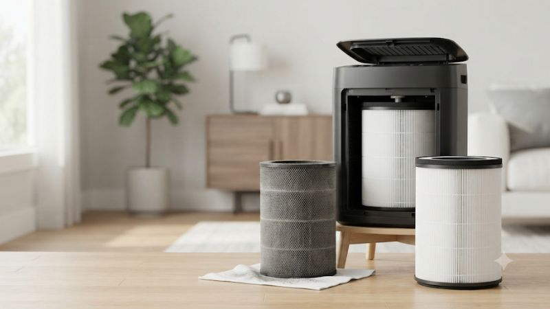 Replacement filter for hunter air purifier