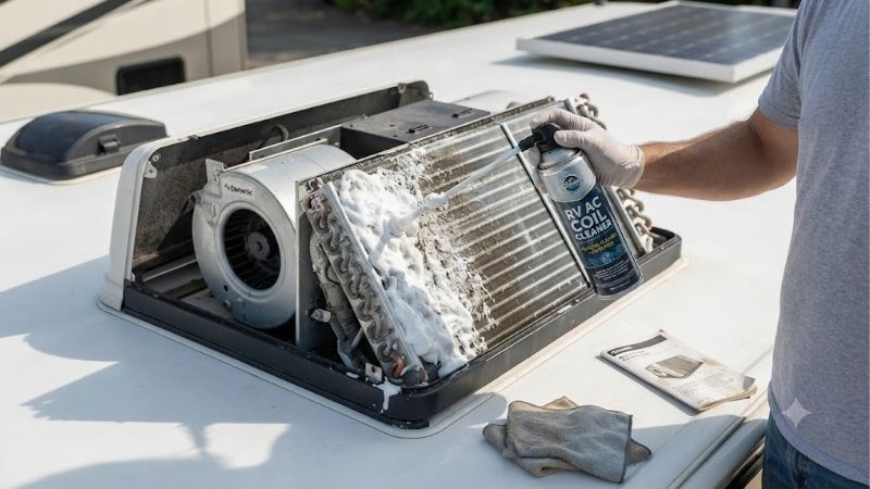 RV air conditioner coil cleaner: Restore Cooling Power