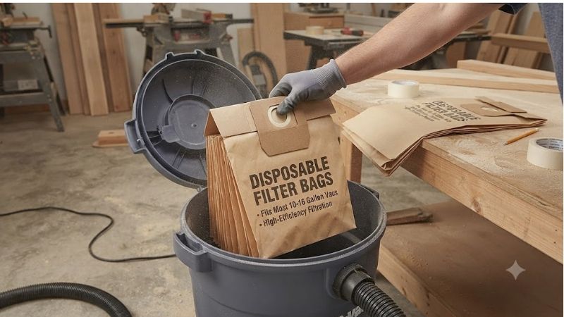 shop-vac disposable filter bags
