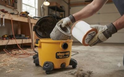Shop-Vac filter replacement: Restore suction power now