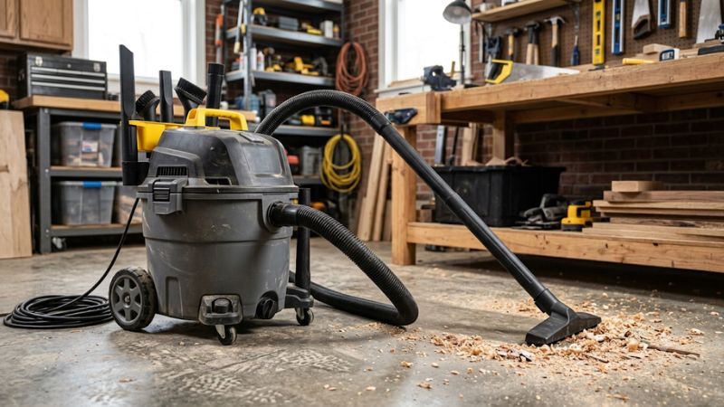 Shop vacuum
