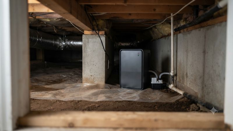 Smallest crawl space dehumidifier