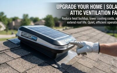 Solar attic ventilation fan: Cut Energy Bills Naturally