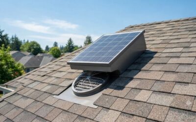 Solar powered fan attic kits provide ultimate easy cooling.