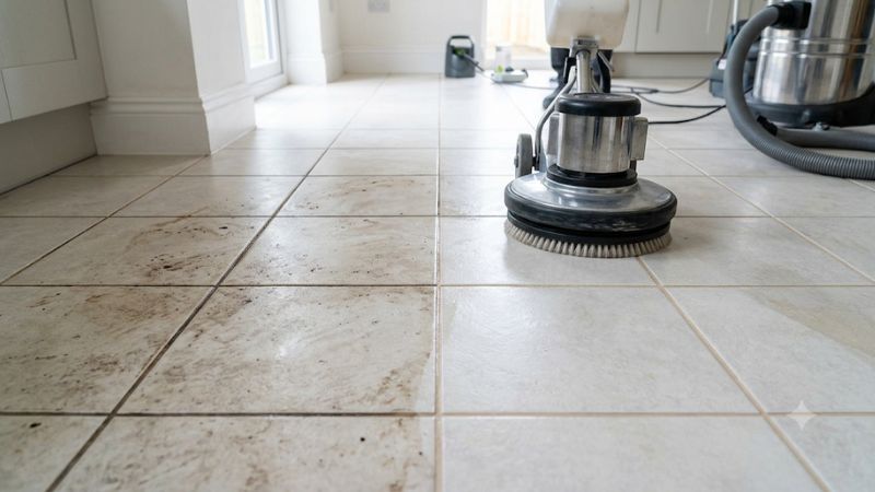 Tile and grout cleaning