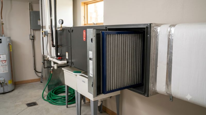Washable air filter for hvac