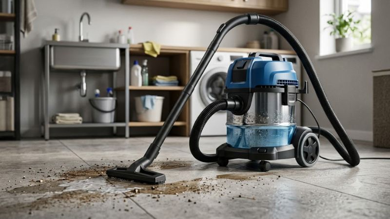 Wet dry vacuum