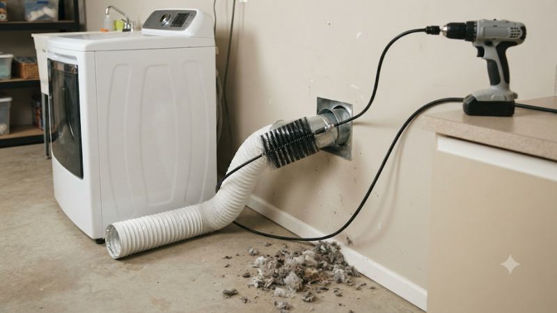 Whirlpool dryer vent cleaning kit