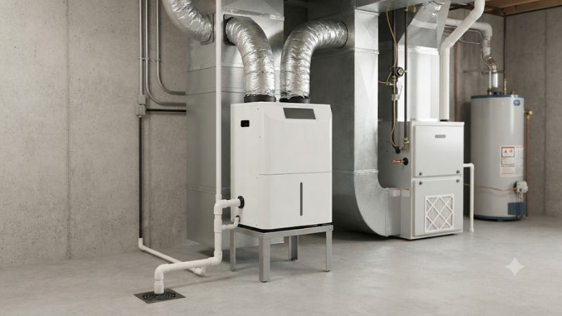 Whole home dehumidifier