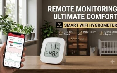 Wifi hygrometer: Monitor your home humidity remotely now