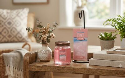 Yankee candle air freshener: Ultimate fresh car joy!